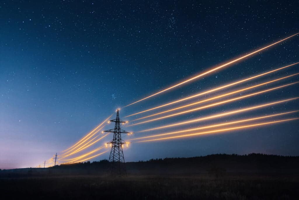 Image of electricity pylon